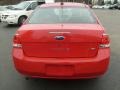 2008 Vermillion Red Ford Focus SE Sedan  photo #4