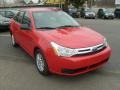 2008 Vermillion Red Ford Focus SE Sedan  photo #7