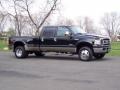 Black - F350 Super Duty Lariat Crew Cab 4x4 Dually Photo No. 16