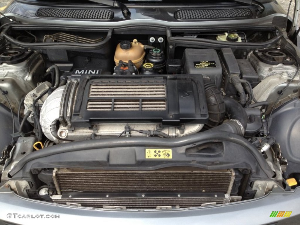 2005 Mini Cooper S Hardtop 1.6 Liter Supercharged SOHC 16-Valve 4 Cylinder Engine Photo #62810932
