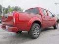 2012 Lava Red Nissan Frontier SV Sport Appearance Crew Cab  photo #5