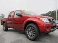 2012 Lava Red Nissan Frontier SV Sport Appearance Crew Cab  photo #7