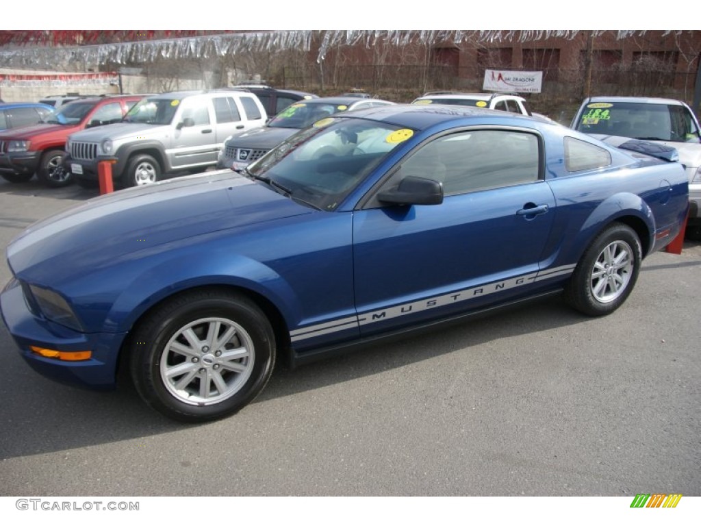 Vista Blue Metallic Ford Mustang