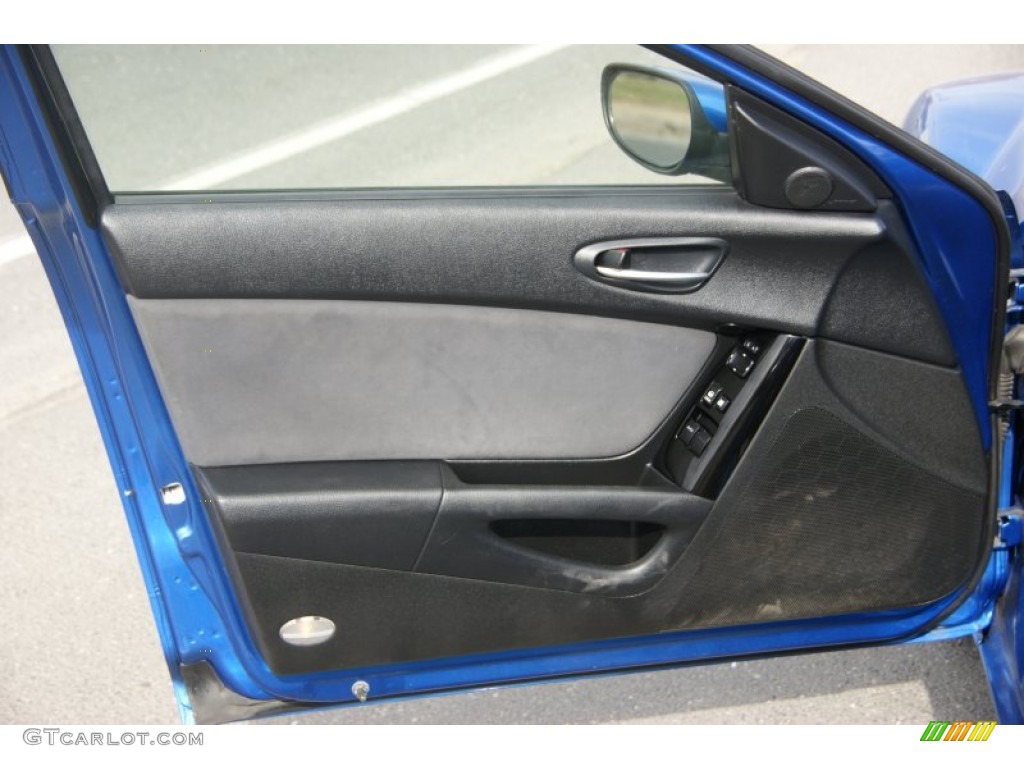 2005 RX-8  - Winning Blue Metallic / Black photo #10