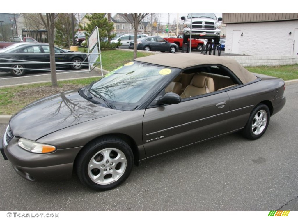 Taupe Frost Metallic 2000 Chrysler Sebring JXi Convertible Exterior Photo #62812534