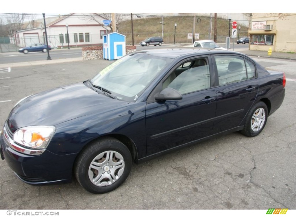 2005 Malibu Sedan - Dark Blue Metallic / Gray photo #1