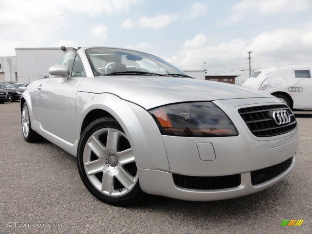 Lake Silver Metallic 2003 Audi TT 1.8T Roadster Exterior Photo #62813546