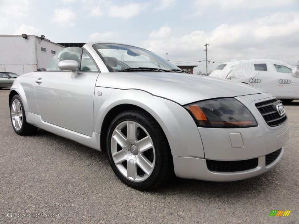 Lake Silver Metallic 2003 Audi TT 1.8T Roadster Exterior Photo #62813592