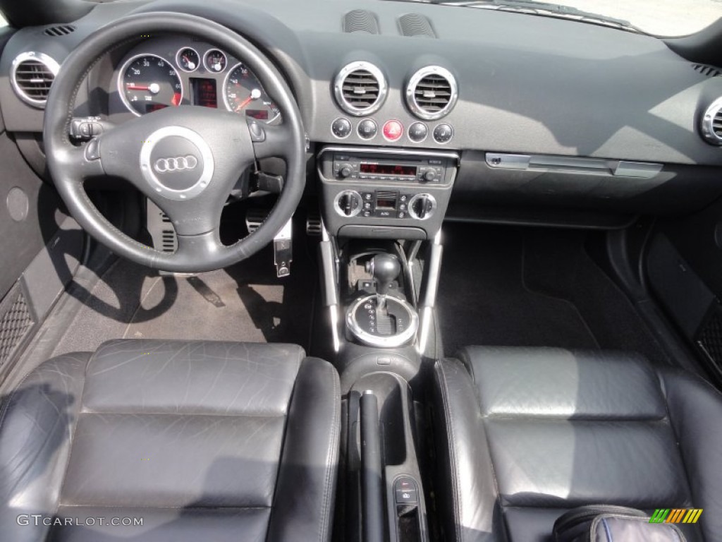 2003 Audi TT 1.8T Roadster Ebony Dashboard Photo #62813848