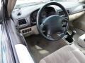 Beige 2001 Subaru Forester 2.5 S Interior Color