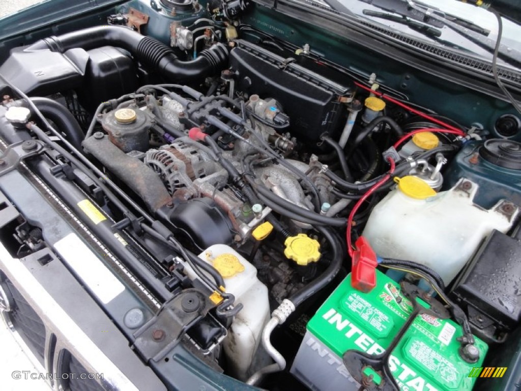 2001 Subaru Forester 2.5 S Engine Photos