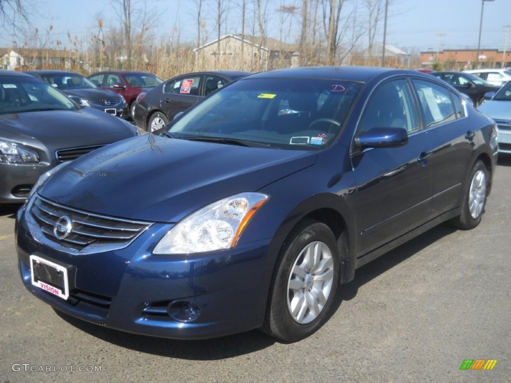 2010 Altima 2.5 S - Navy Blue / Charcoal photo #1