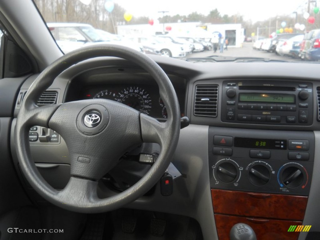 2007 Toyota Corolla LE Stone Dashboard Photo #62814640