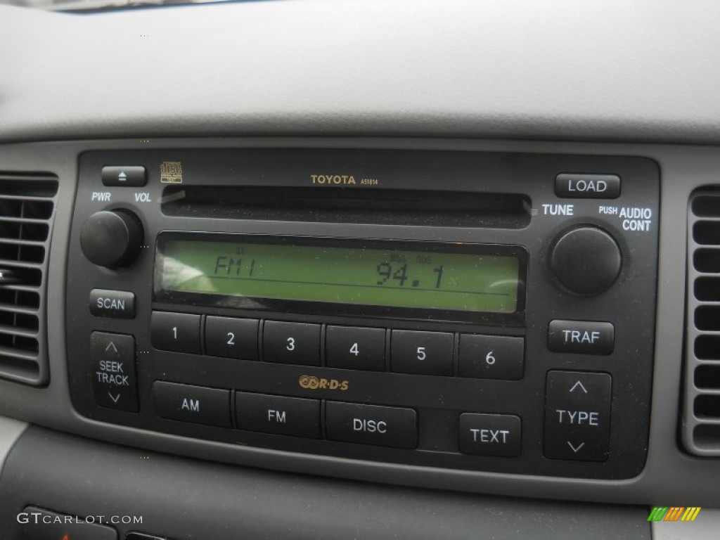 2007 Toyota Corolla LE Audio System Photo #62814649