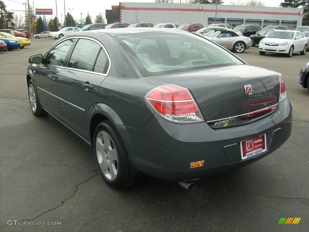 2008 Aura XE 3.5 - Techno Gray / Gray photo #3