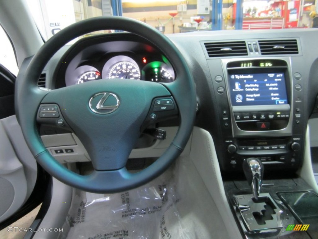 2009 GS 350 AWD - Smokey Granite Gray Mica / Light Gray photo #9