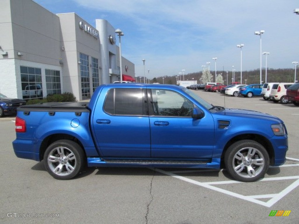 Blue Flame Metallic 2010 Ford Explorer Sport Trac Adrenalin AWD Exterior Photo #62816365