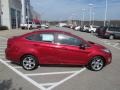 Red Candy Metallic 2011 Ford Fiesta SEL Sedan Exterior