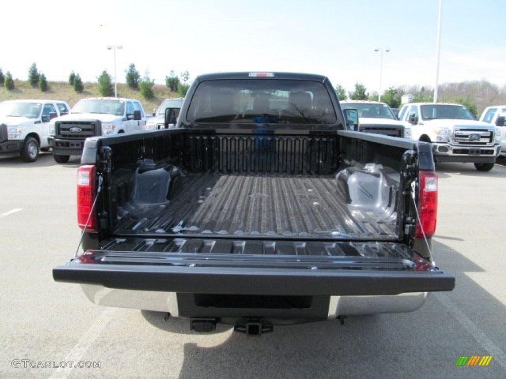 2012 F250 Super Duty XLT Regular Cab 4x4 - Tuxedo Black Metallic / Steel photo #15