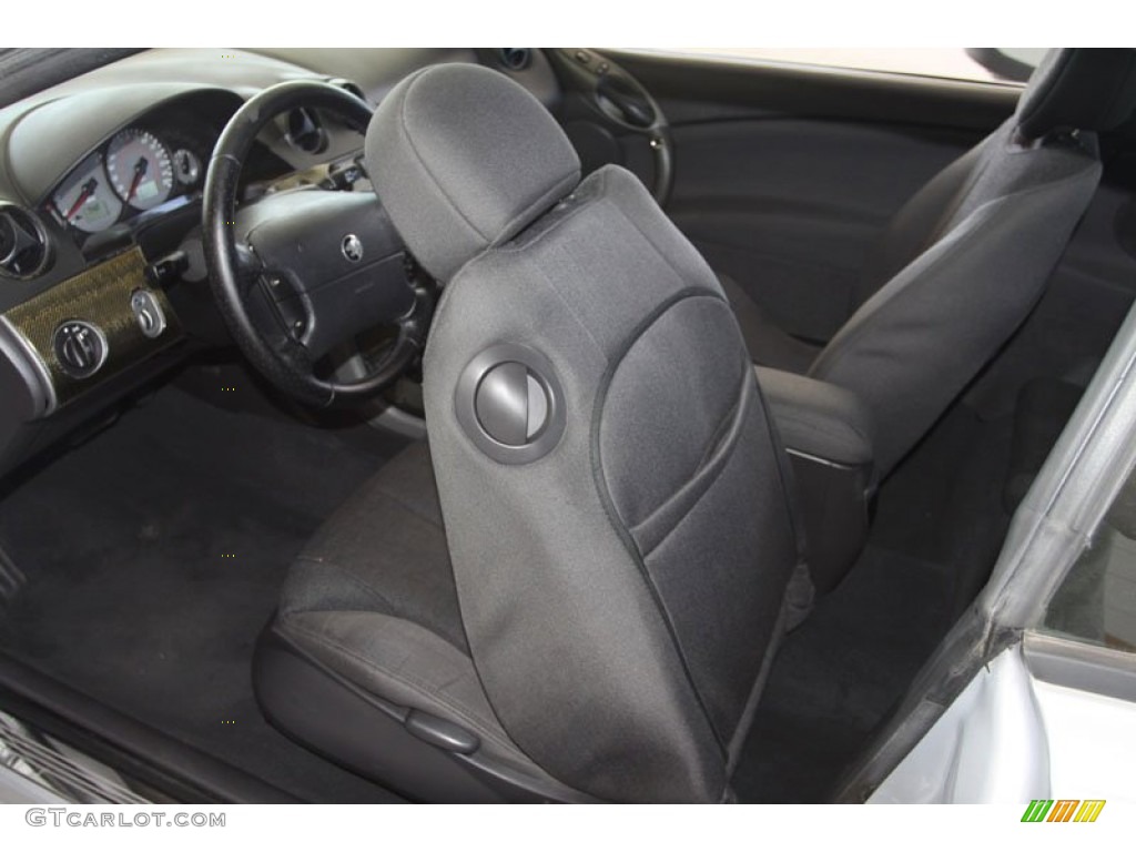 1999 Cougar V6 - Silver Frost Metallic / Midnight Black photo #17