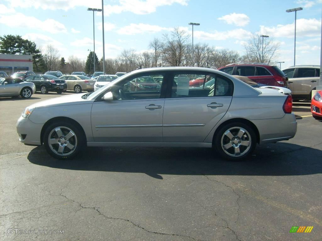 2006 Malibu LTZ Sedan - Silverstone Metallic / Titanium Gray photo #2