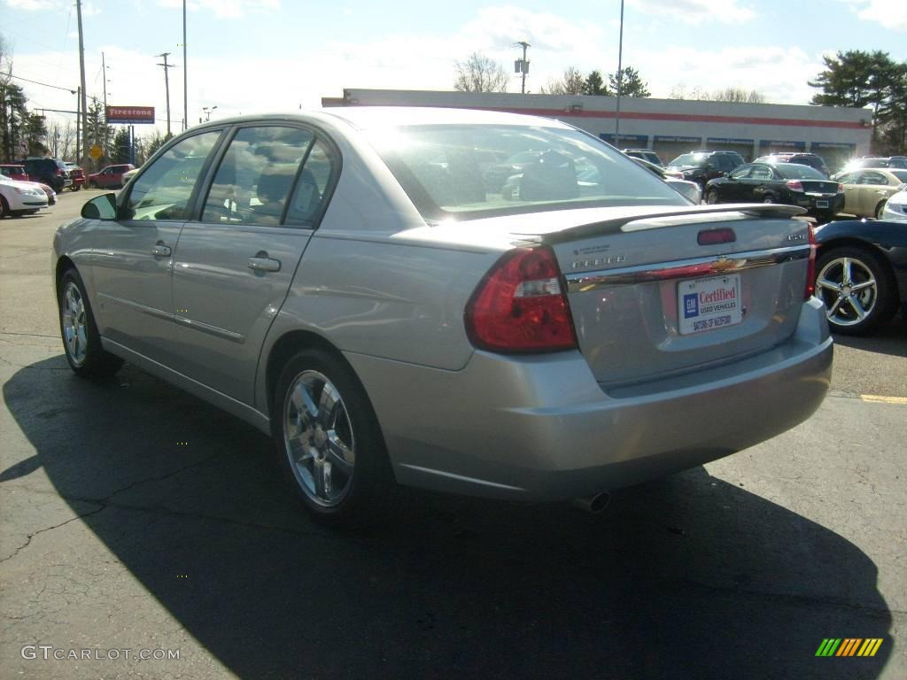 2006 Malibu LTZ Sedan - Silverstone Metallic / Titanium Gray photo #3