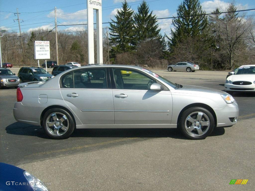 2006 Malibu LTZ Sedan - Silverstone Metallic / Titanium Gray photo #6