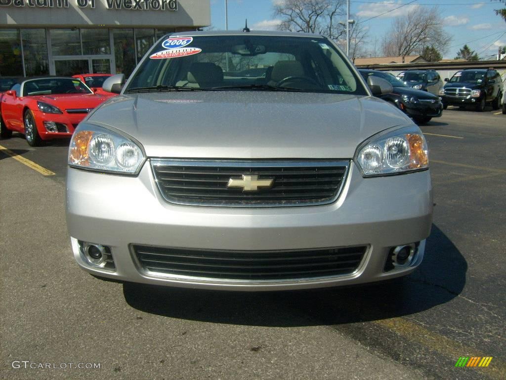 2006 Malibu LTZ Sedan - Silverstone Metallic / Titanium Gray photo #8