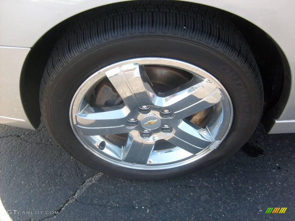 2006 Malibu LTZ Sedan - Silverstone Metallic / Titanium Gray photo #9