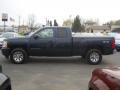 2009 Imperial Blue Metallic Chevrolet Silverado 1500 LS Extended Cab 4x4  photo #12