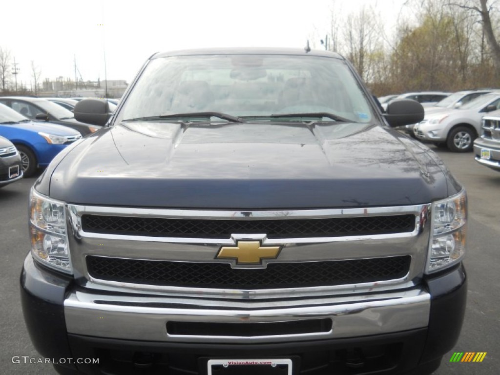 2009 Silverado 1500 LS Extended Cab 4x4 - Imperial Blue Metallic / Dark Titanium photo #16