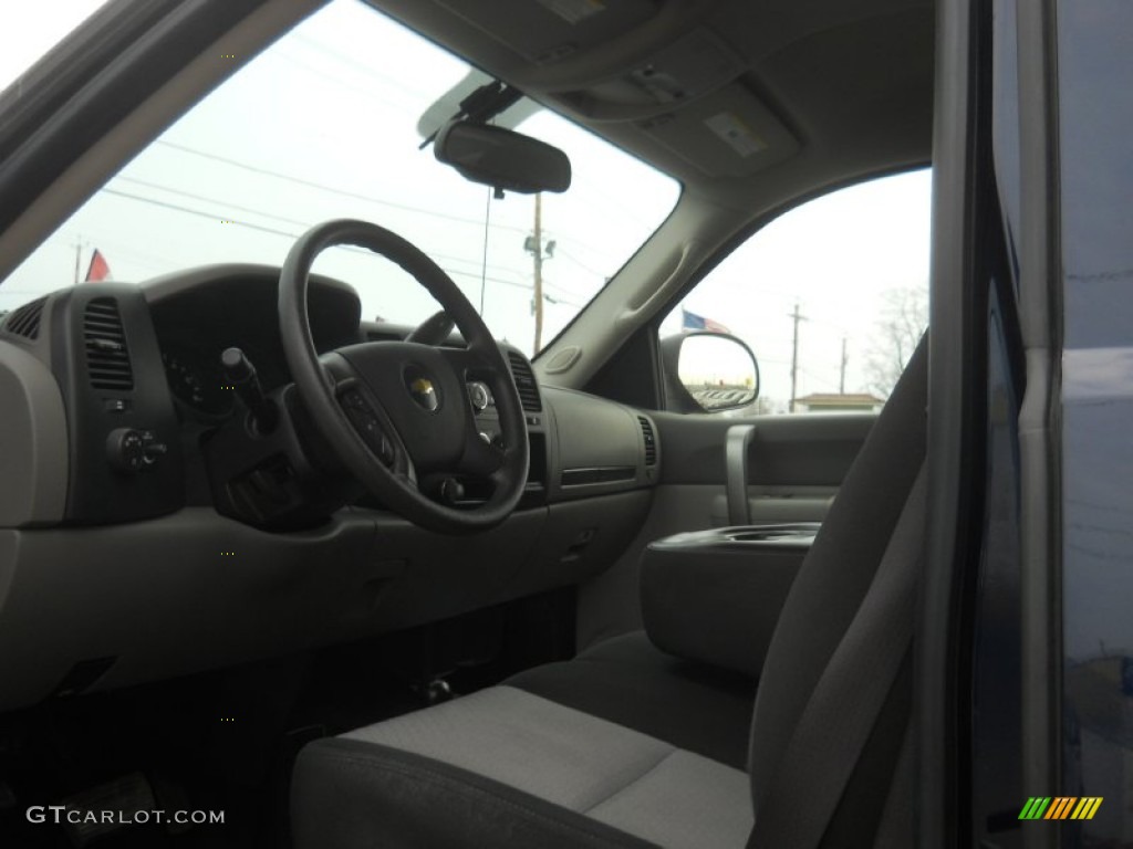 2009 Silverado 1500 LS Extended Cab 4x4 - Imperial Blue Metallic / Dark Titanium photo #20