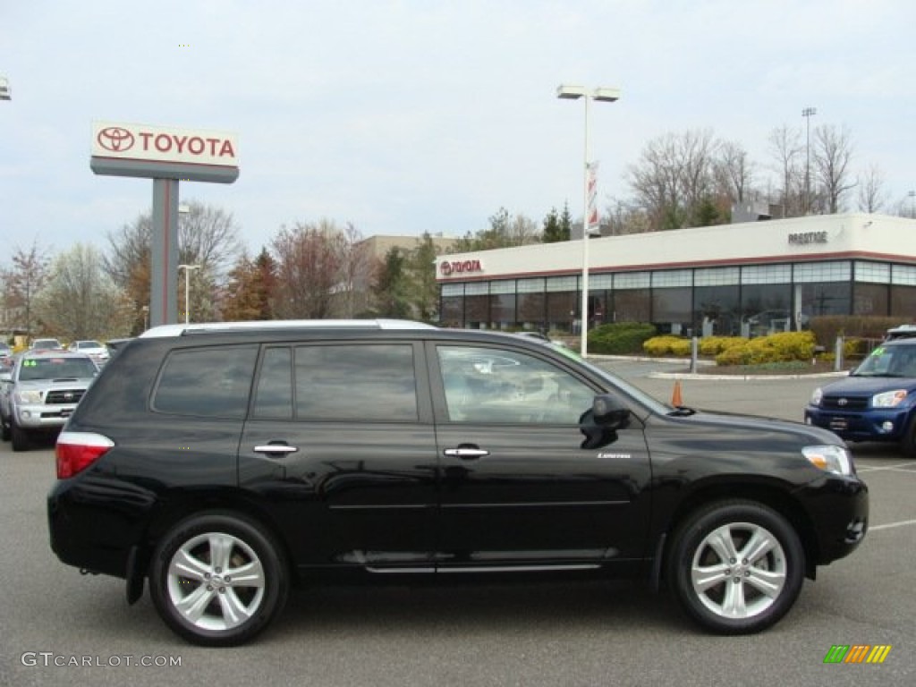 2010 Highlander Limited 4WD - Black / Ash photo #1