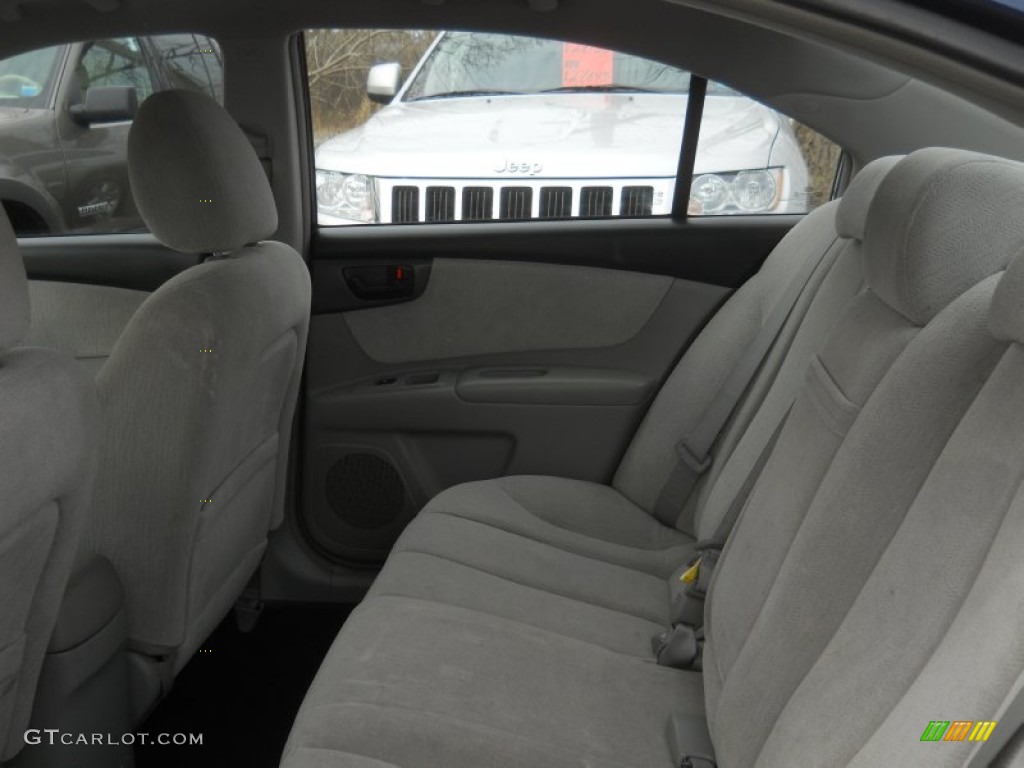 2008 Optima LX - Deep Ocean Blue / Gray photo #19