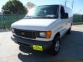Oxford White - E Series Van E350 Commercial Extended Photo No. 7