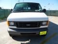 Oxford White - E Series Van E350 Commercial Extended Photo No. 8