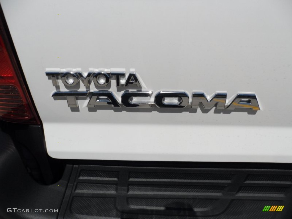 2012 Tacoma Prerunner Access cab - Super White / Graphite photo #15