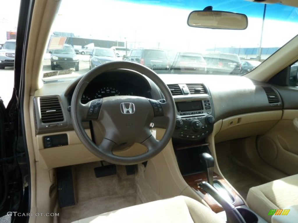 2006 Accord EX Sedan - Nighthawk Black Pearl / Ivory photo #12