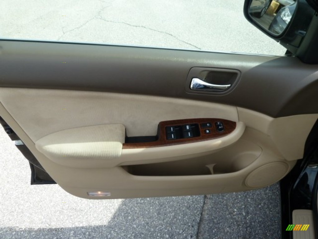 2006 Accord EX Sedan - Nighthawk Black Pearl / Ivory photo #14
