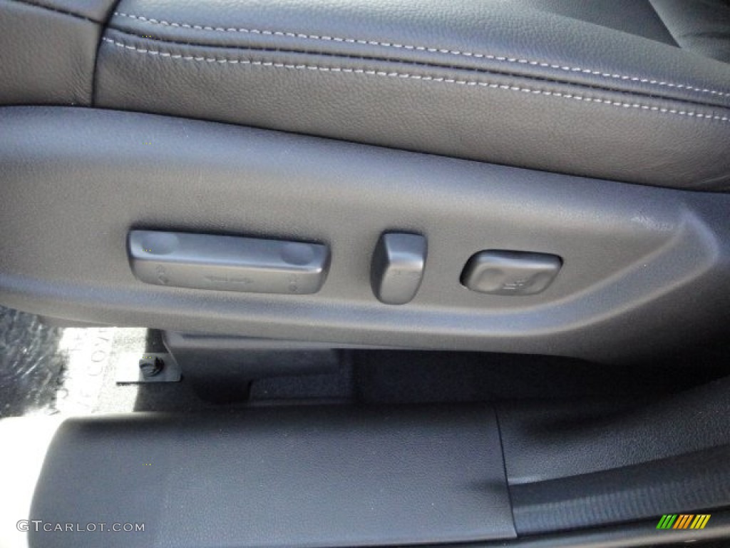 2012 CR-V EX-L 4WD - Crystal Black Pearl / Black photo #16