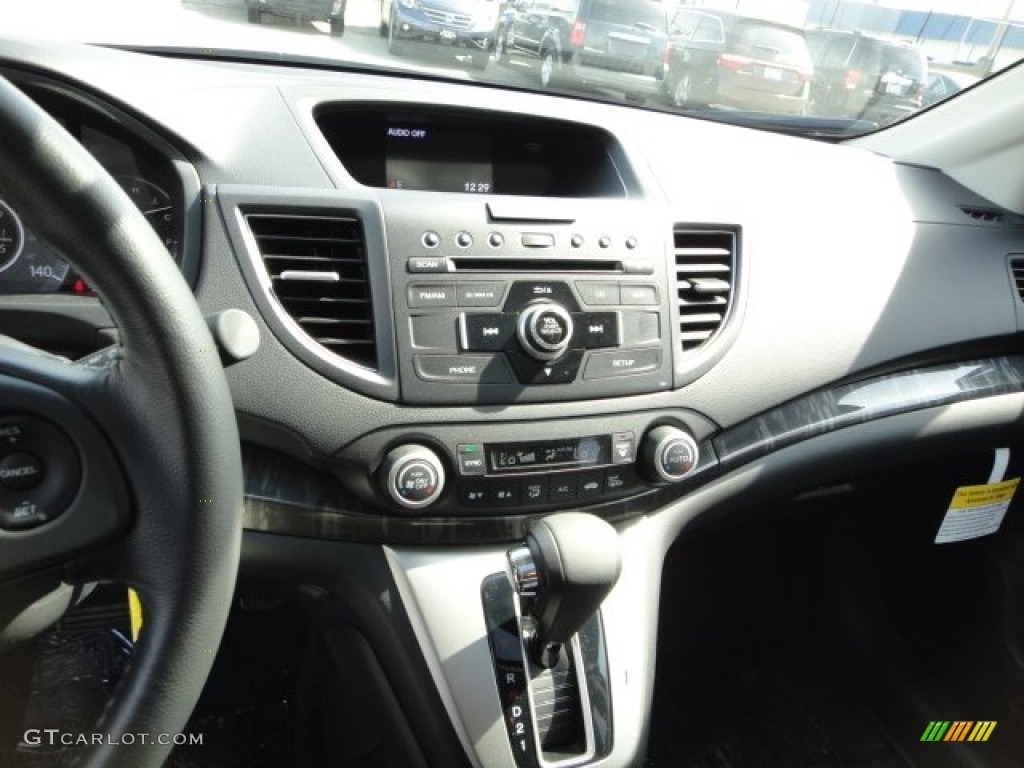 2012 CR-V EX-L 4WD - Crystal Black Pearl / Black photo #18