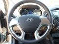 Taupe Steering Wheel Photo for 2012 Hyundai Tucson #62822797