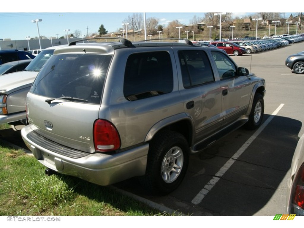 2001 Durango SLT 4x4 - Bright Platinum Metallic / Dark Slate Gray photo #2