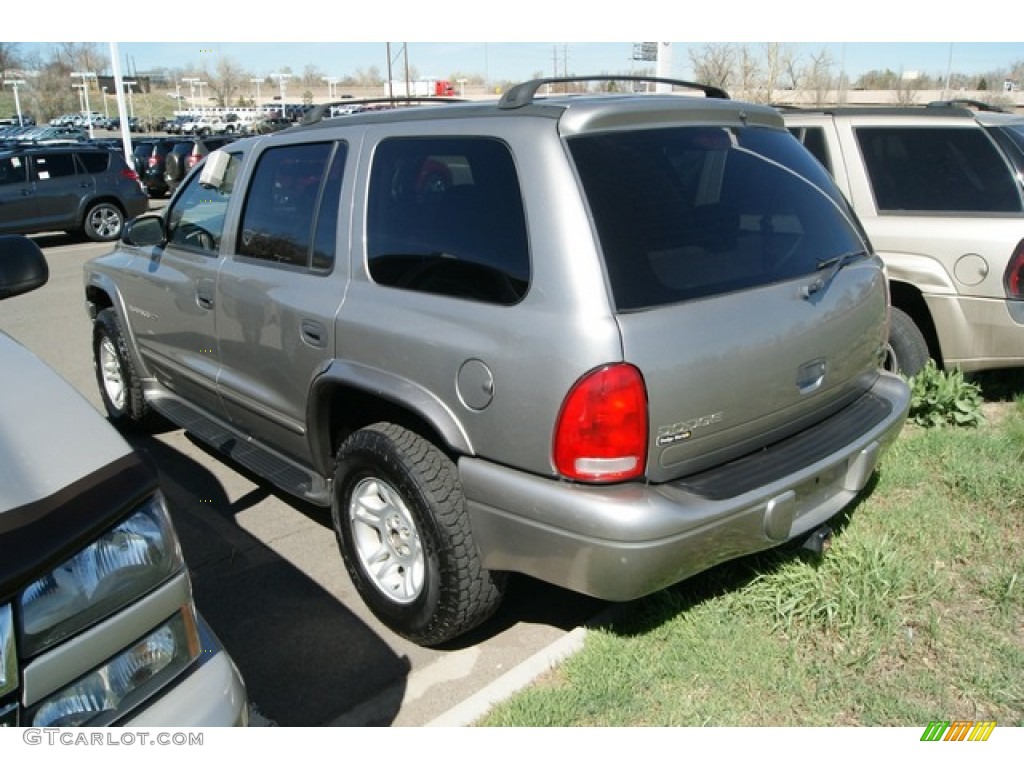 2001 Durango SLT 4x4 - Bright Platinum Metallic / Dark Slate Gray photo #3