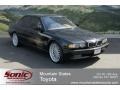 Cosmos Black Metallic 2001 BMW 7 Series 740i Sedan