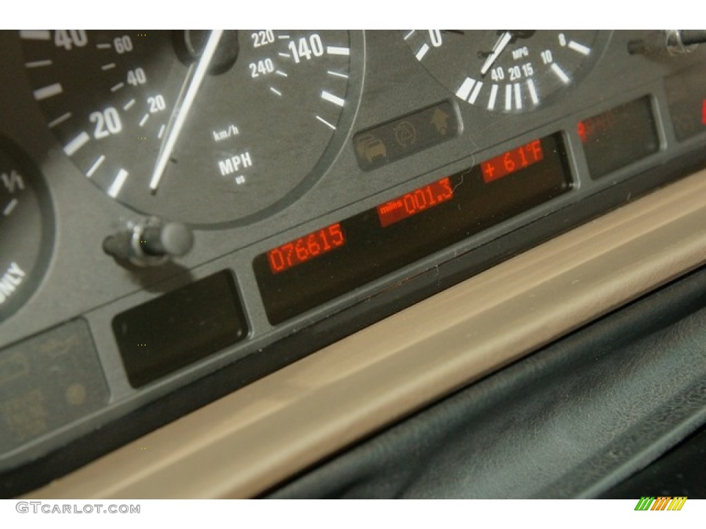 2001 7 Series 740i Sedan - Cosmos Black Metallic / Sand Beige photo #3