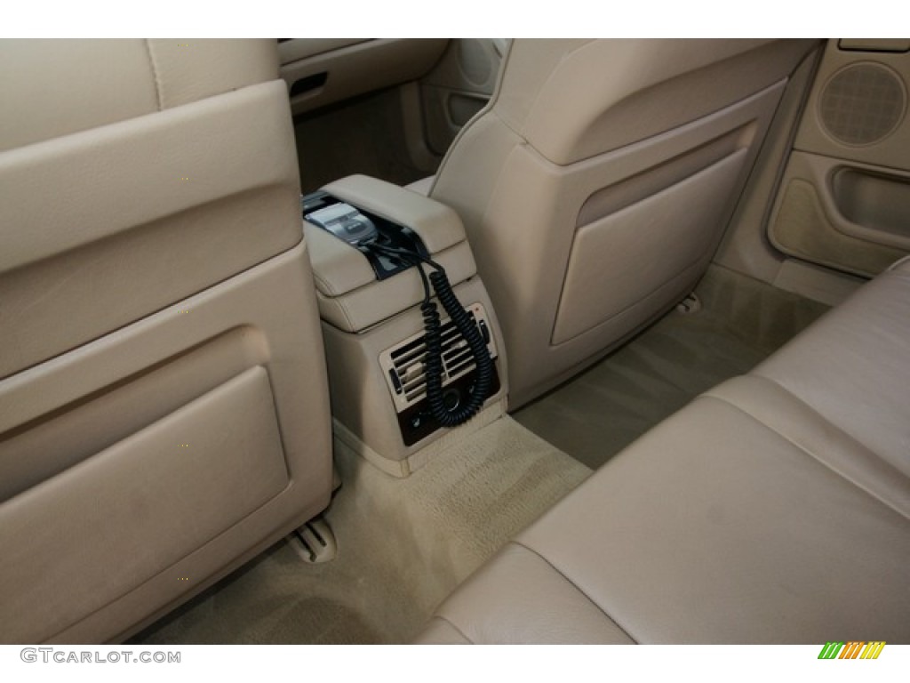 2001 7 Series 740i Sedan - Cosmos Black Metallic / Sand Beige photo #18