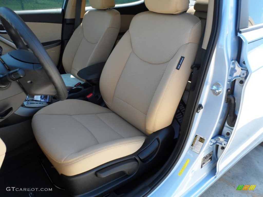 2012 Hyundai Elantra GLS Front Seat Photo #62823025