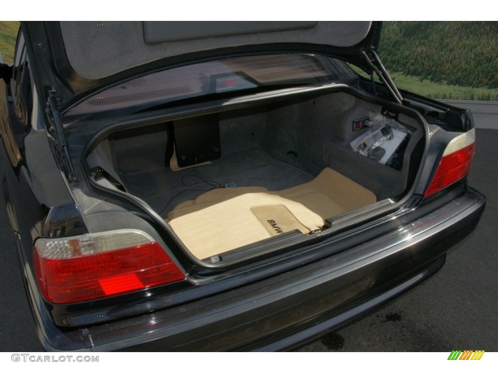 2001 7 Series 740i Sedan - Cosmos Black Metallic / Sand Beige photo #24