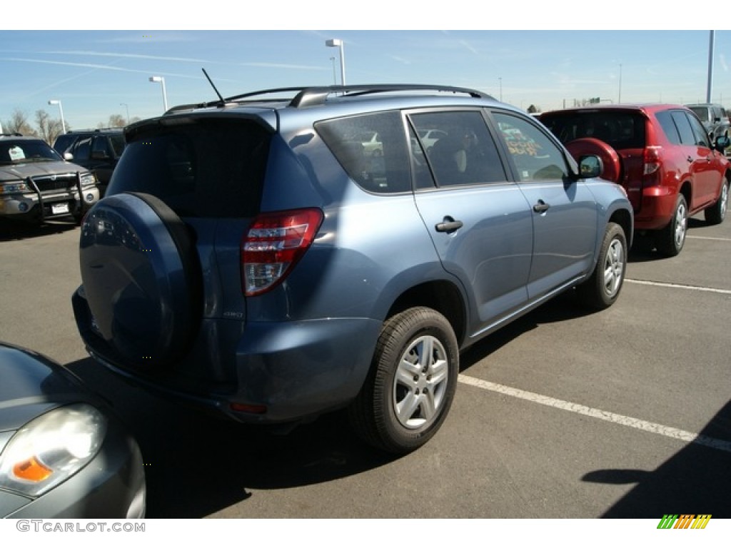 2009 RAV4 4WD - Elusive Blue Metallic / Ash Gray photo #2